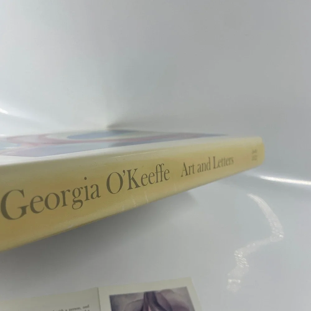Georgia O'Keeffe Art and Letters Hardcover Book 1987 First Edition Cowart